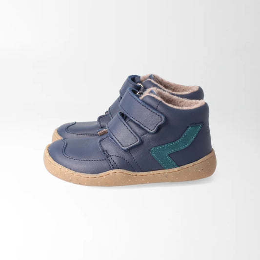 Barfußschuh bLIFESTYLE StreifenhörnchenSTYLE KIDS – nachtblau