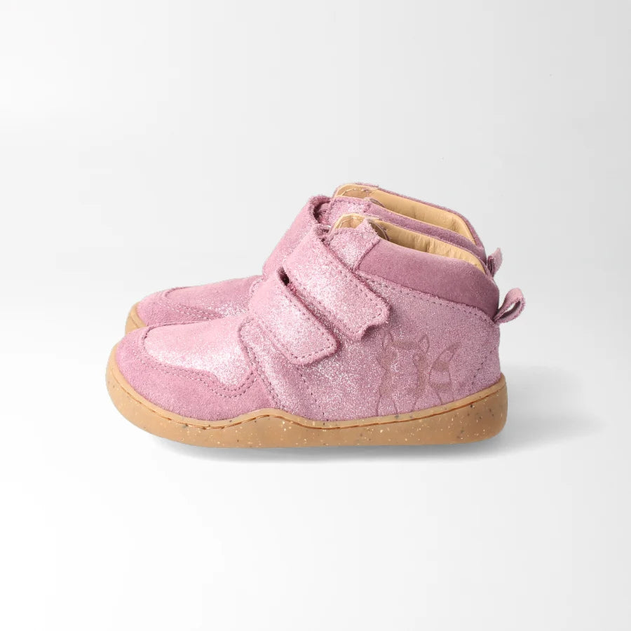 Barfußschuh bLIFESTYLE StreifenhörnchenSTYLE KIDS – Pastel-Lila