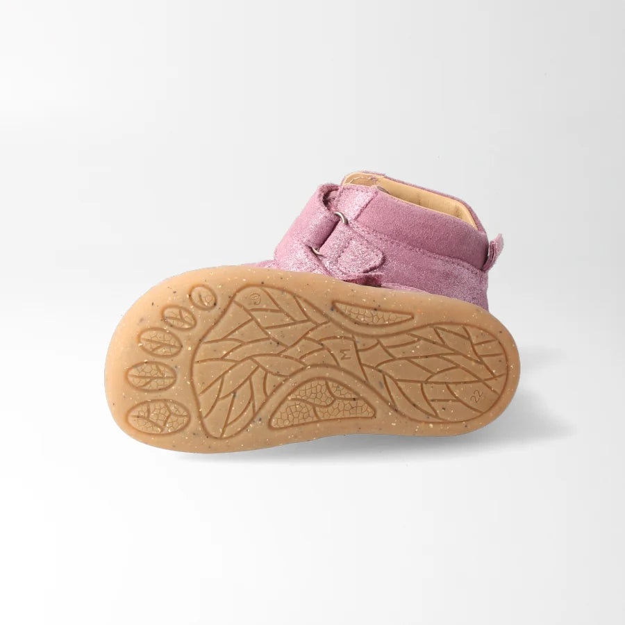 Barfußschuh bLIFESTYLE StreifenhörnchenSTYLE KIDS – Pastel-Lila