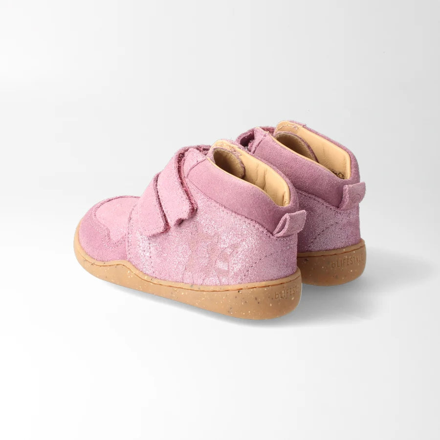Barfußschuh bLIFESTYLE StreifenhörnchenSTYLE KIDS – Pastel-Lila