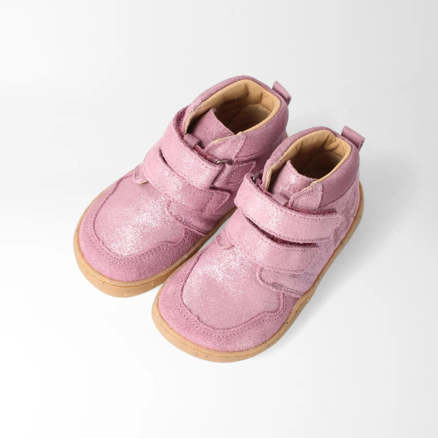Barfußschuh bLIFESTYLE StreifenhörnchenSTYLE KIDS – Pastel-Lila